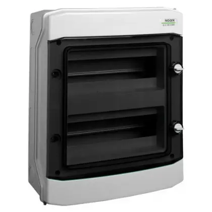 Настенный модульный щиток NOARK PHS 24T 2x12м IP65 (101495) Настенный модульный щиток NOARK PHS 24T 2x12м IP65 (101495)