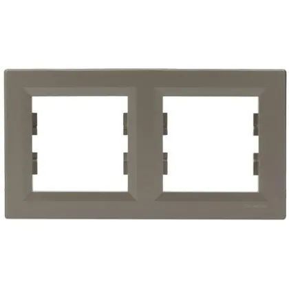Рамка двойная бронза Asfora, EPH5800269 Рамка двойная бронза Asfora, EPH5800269