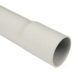 Труба жесткая Kopos 1520 светло-серый 3м