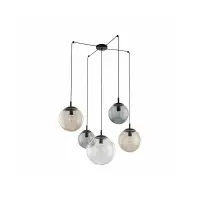 Підвісний світильник, люстра TK Lighting 4796 Esme E27 5x15W IP20 Чорний