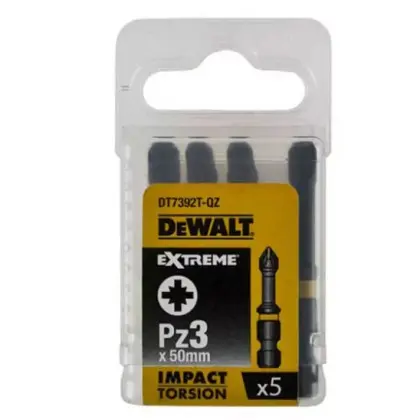 Набір біт DeWALT DT7392T IMPACT TORSION EXTREME (5шт) Набір біт DeWALT DT7392T IMPACT TORSION EXTREME (5шт)