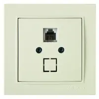 Розетка Nilson Thor кремовая телефонная ( 27121040 )