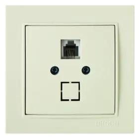 Розетка Nilson Thor кремовая телефонная ( 27121040 )