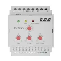 Реле каскадне F&F AS-225D 9-30В DC, 12-канальне