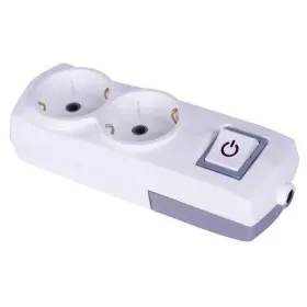 Колодка E.Next e.t.es.2.z.s 2 гнезда с заземлением и выключателем (s042107)