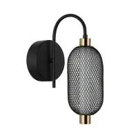 Бра, настінний світильник Italux WL-84283-1-BK Marco LED 1x6W 3000K 310Lm IP20 чорний