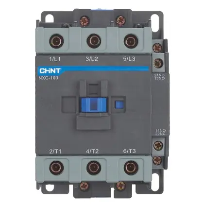 Контактор Chint NXC-100 110В 50/60Hz 1NO+1NC Контактор Chint NXC-100 110В 50/60Hz 1NO+1NC