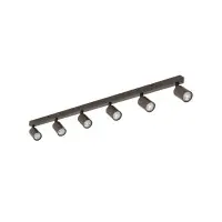 Світильник поворотний, спот TK Lighting 6183 Top GU10 6x10W IP20 коричневий Світильник поворотний, спот TK Lighting 6183 Top GU10 6x10W IP20 коричневий