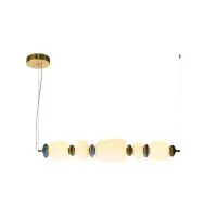 Підвісний світильник, люстра Italux PND-94981-5A-GD Evans LED 1x26W 3000K 2960Lm IP20 золотий