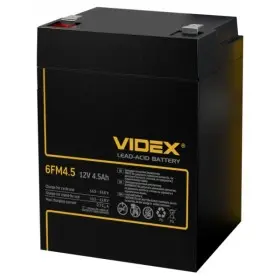 Свинцово-кислотный аккумулятор Videx 6FM4.5 4.5мАч 12В (6FM4.5 1CB)