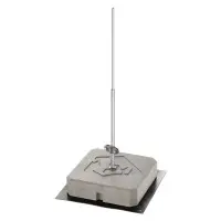 Молниеприемник Leo Lightman 1,5м Al с бетонным основанием (407156)