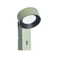 Бра, настінний світильник Italux WL-47390-1-GRN Otal LED 1x1.8W 4000K 489Lm IP20 зелений