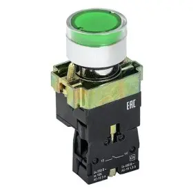 Кнопка TNSy XB2-BW3361 1НО з підсвічуванням зелений (TNSy5500291)