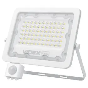 LED прожектор Videx F2e 50Вт 5000K (VL-F2e505W-S) с датчиком движения и освещенности