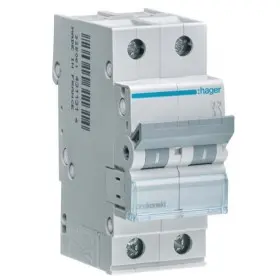Автоматичний вимикач Hager MCN206 6кА C 6A 2P