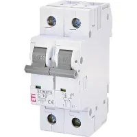 Автоматичний вимикач ETI 002142514 ETIMAT 6 1p+N C 10А (6 kA)