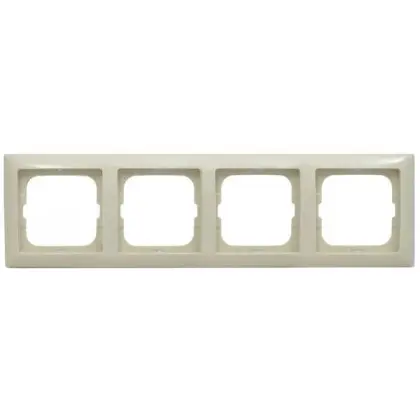 Четырехместная рамка ABB Basic 55 2514-92-507 (слоновая кость)