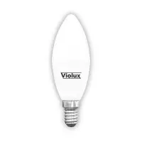 Лампа светодиодная QUANTUM C37 8W E14 4000K Violux ( 814330 )