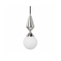 Подвесной светильник, люстра Pikart 4844-19 Dome G9 1x15W IP20 никелевая