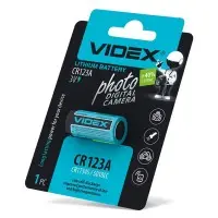 Літієва батарея Videx CR123A (CR123A 1pc) 1 шт