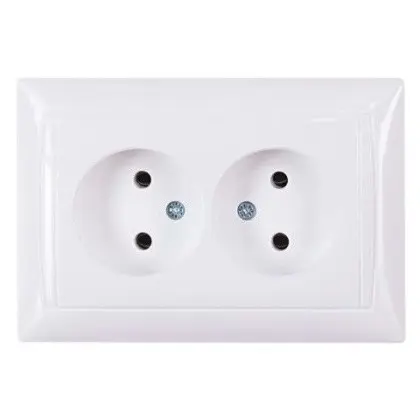 Двойная розетка TNSy Latina IP20 белая (TNSy5000159) Двойная розетка TNSy Latina IP20 белая (TNSy5000159)