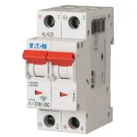 Автоматичний вимикач Eaton PL7-C10/2-DC 500В DC 10А C