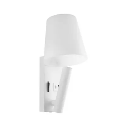 Светильник настенный Violux UMBRELLA USB+TYPE-C VIOLUX 3W 4200K IP20 белый ( 552024 )