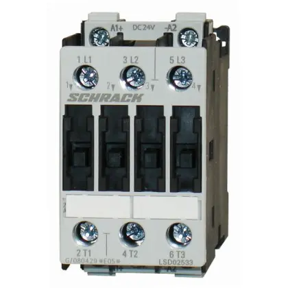 Контактор Schrack LSD02533 230В AC 11кВт 25А 3P размер 0