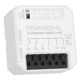 Блок комутації з входом для зовнішньої кнопки Elko-Ep RFSAI-62B/SL