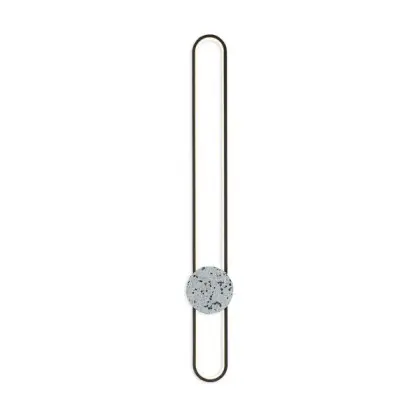 Бра, настінний світильник Goldlux 333926 Florentyna LED 1x24W 4000K 3000Lm IP20 чорний