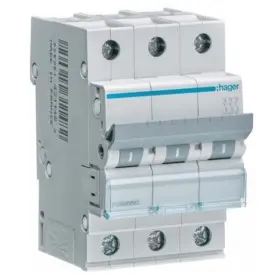 Автоматический выключатель Hager MCN306 6кА C 6A 3P