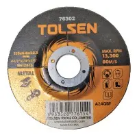 Шлифовальный диск по металлу Tolsen (76302) 115х6.0х22.2мм Шлифовальный диск по металлу Tolsen (76302) 115х6.0х22.2мм