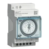 Аналоговый суточный таймер Hager EHN111 16А 1НО резерв 120 часов