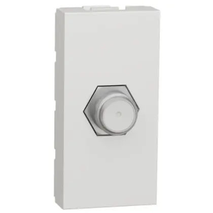 Розетка Schneider Electric NU346818 Coaxial F-type 1М (белая)