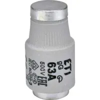 Предохранитель ETI 002313403 D III gG 63A/500V Предохранитель ETI 002313403 D III gG 63A/500V