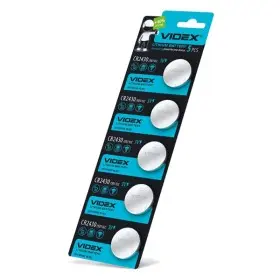 Литиевая батарейка Videx CR2430 (CR2430 5pc) 5 шт