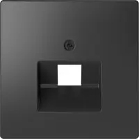 Центральна накладка Schneider Electric D-Life MTN4521-6034 RJ45 антрацит Центральна накладка Schneider Electric D-Life MTN4521-6034 RJ45 антрацит