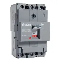 Автомат электропитания Hager x160, In=50А, 3п, 18kA