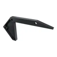 Заглушка Lumines для типу SCALA без отвору ліва чорна