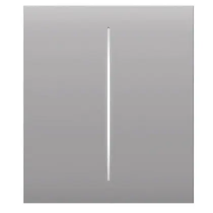 Клавиша умного выключателя 2кл Ajax 46027.140.FG CenterButton для LightSwitch дымная (29818)