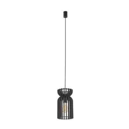 Підвісний світильник, люстра Nowodvorski 10574 Kymi B E27 1x25W IP20 чорний