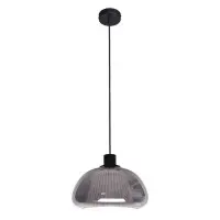 Подвесной светильник, люстра Italux PND-84638-BK-SG Apiro E27 1x7W IP20 дымчатый Подвесной светильник, люстра Italux PND-84638-BK-SG Apiro E27 1x7W IP20 дымчатый