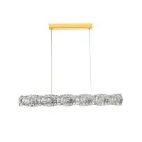 Люстра Azzardo AZ6187 Florence LED 1x36W 4000K 2880Lm IP20 золота