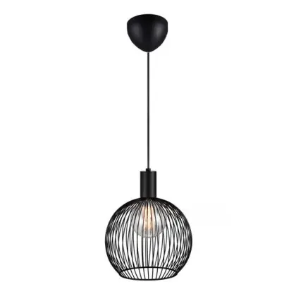 Підвісний світильник, люстра Nordlux 84243003 Aver E27 1x60W IP20 чорний
