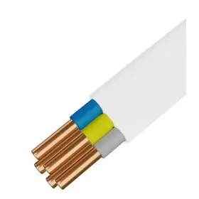 Кабель ВВГнг 5х1,5 білий GalKat (ГК000022836)