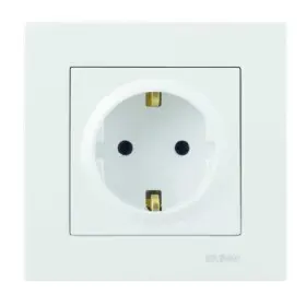 Розетка Nilson Moda біла 1-на з заземленням ( 21111017 )