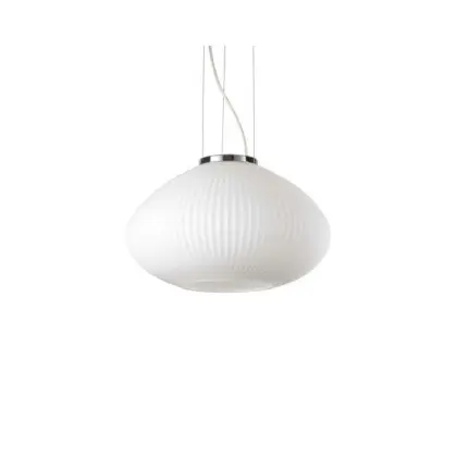 Подвесной светильник, люстра Ideal Lux 285184 Plisse E27 1x60W IP20 Подвесной светильник, люстра Ideal Lux 285184 Plisse E27 1x60W IP20