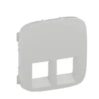 Панель розетки RJ11+RJ45 Legrand Valena Allure біла Панель розетки RJ11+RJ45 Legrand Valena Allure біла