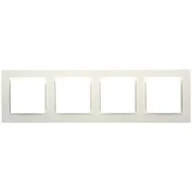 Рамка чотирикутна горизонтальна Simon 10 біла