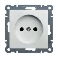 Розетка без з/к WL1010 Lumina-2, белая, Hager